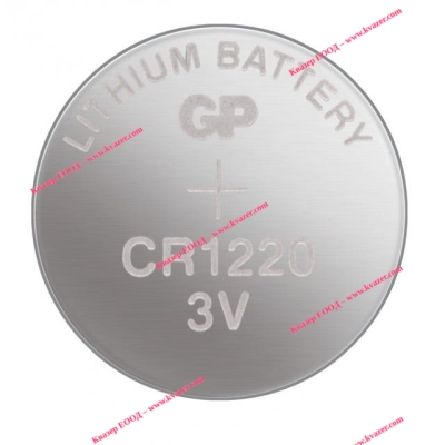 Бутонна батерия литиева CR1220 3V GP