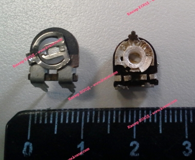 Тример потенциометър 470 ohm хоризонтален монтаж