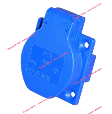 Контакт ШУКО за панелен монтаж 50x50 2P+T 220/250V