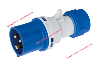 Щепсел за бързо монтиране IP44 220/240V 2P+T 32A-6h