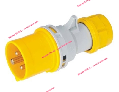 Щепсел за бързо монтиране IP44 110/130V 3P+T 16A-4h