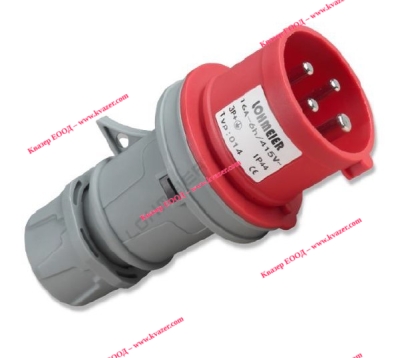 Щепсел за бързо монтиране IP44 380/415V 3P+T+N 32A-6h