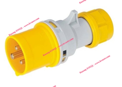 Щепсел за бързо монтиране 110V/130V, IP44 16A-4h 2P+T