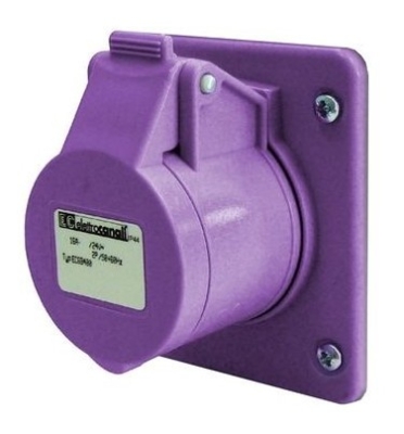 Контакт за панелен монтаж IP44/IP54 24V 2P 16A