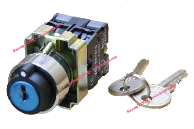 XB2-BG41 Двупозиционен превключвател, с ключ