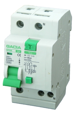 M60L 6A 1P+N 30mA 4,5kA Комбинирана ДТЗ
