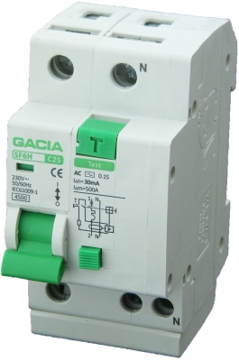 M60L 25A 1P+N 30mA 4,5kA Комбинирана ДТЗ