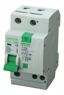M60L 32A 1P+N 30mA Комбинирана ДТЗ