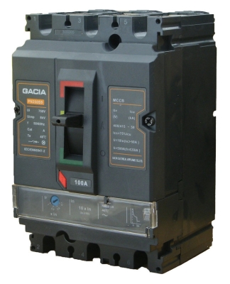 PN250 3P 100A Автоматичен прекъсвач - регулируем