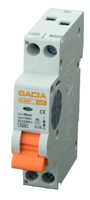 PL8NT 1P+N C25A 30mA Комбинирана ДТЗ