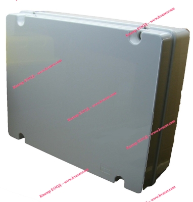 Пластмасова кутия 380HX300WX120D, ABS/ABS Grey IP66