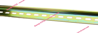 DIN rail 1m перфорирана шина