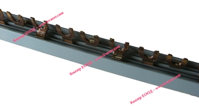 Busbar U-type 3P 63~100A трифазна шина тип "вилица"