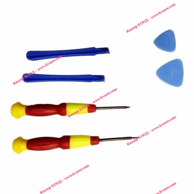 Комплект 6 в 1 за разглобяване на iPhone 4/5/6, Poso PS-105 / JK-105