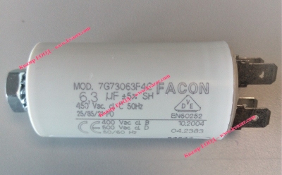 2D 6.3uF 470V работен кондензатор тип MKP с изводни пера