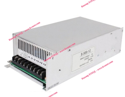 Импулсно захранване S-600-12, кутия, вх. 110-220VAC, изх. DC12V 50A