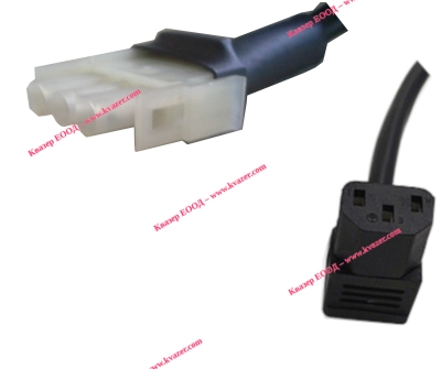 Захранващ кабел 1.4м. 3Х0.75кв.мм. WS-002B IEC C13 - 3pin Molex