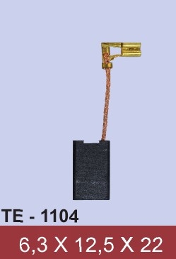 Четка за двигател TE1104 к-т 2бр.