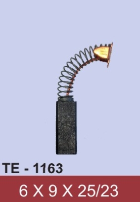 Четка за двигател TE1163 к-т 2бр.