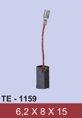 Четка за двигател TE1159 к-т 2бр.