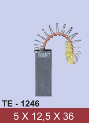 Четка за двигател TE1246 к-т 2бр.