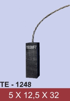 Четка за двигател TE1248 к-т 2бр.