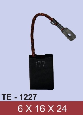Четка за двигател TE1227 к-т 2бр.