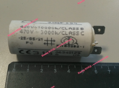 3C 3.15uF 470V работен кондензатор тип MKP с изводни пера