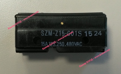 Краен изключвател SZM-Z15-G01 GOLDSTAR SPDT-NO+NC, 15A/480VAC, щифт