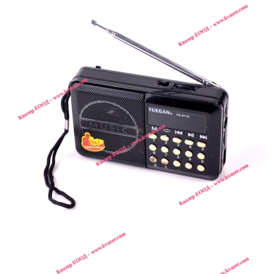 Мини Колонка с FM радио, МP3 плеър, USB SD card