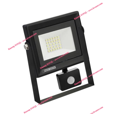 068-009-0020 Светодиоден прожектор със сензор за движение SMD LED 20W 1600Lm 6400K IP65 220V черен