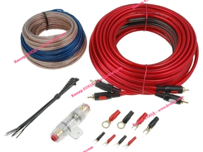 Комплект за монтаж на автомобилен усилвател 3200W 30A KIT-ON2