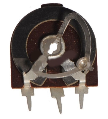Тример потенциометър 220 ohm/0.5W вертикален монтаж