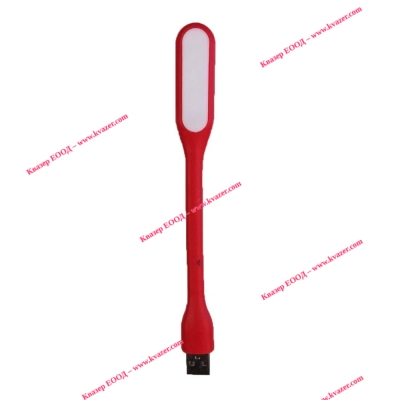 Светодиодна USB лампа, Силикон, DeTech