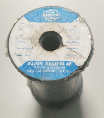 КАНТАЛ 0.300x0.125mm / оригинален шведски KANTHAL, R39.700ohm/m