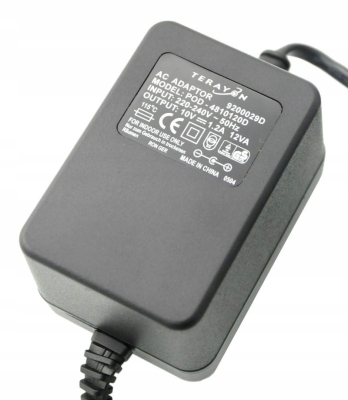 Захранващ адаптер 10VDC/1.2A TERAYON POD-4810120D с букса 2.5x5.5x9m