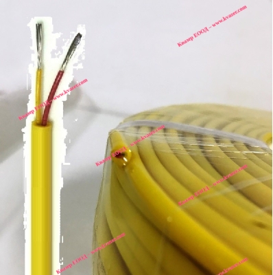 K тип NiCr-Ni 2x0.22 mm2 силиконов КАБЕЛ удължителен, компенсационен