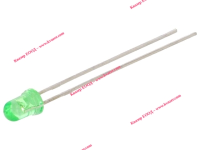 Светодиод LITEON LTL1CHJGTNN LED 3mm зелен 110-240mcd