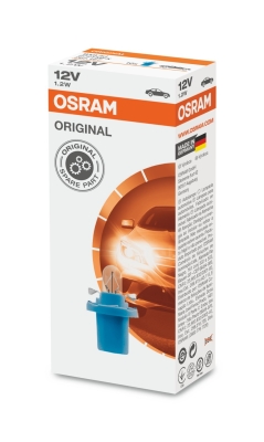 Автолампа OSRAM 2721MFX 1,2W 12V BX8,5d UNV1