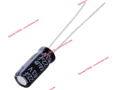 22uF 63V Кондензатор електролитен 5x11mm Elite PF1J220MNN0511