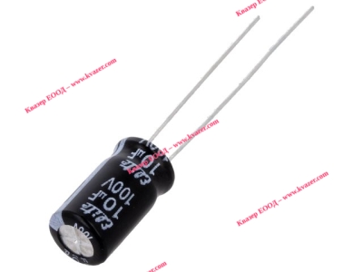 10uF 100V Кондензатор електролитен 6.3x11mm Elite PF2A100MNN6311U
