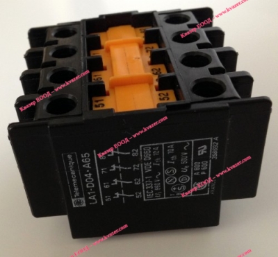 4 НЗ помощни контакти 10A Telemecanique LA1-D04-A65