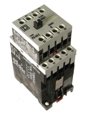 КОНТАКТОР Square D Class 8501 Type PH44E, бобина 220VAC 50/60Hz 240V 60Hz