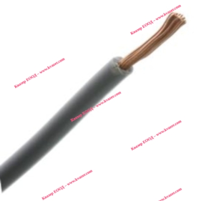 КАБЕЛ H07V-K 1.5кв.мм. СИВ (ПВ-А2)