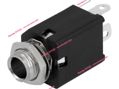 ACJM-MVS-2S жак моно 6.3mm - женски, монтаж на панел