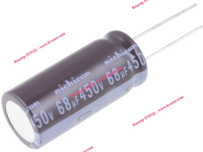 68uF 450V Кондензатор електролитен 16x35.5mm NICHICON UCY2W680MHD