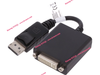 Адаптер мъжки DisplayPort - DVI-I (24+5) женски 150mm