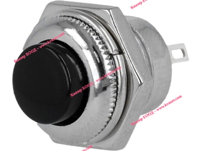 Бутон SPST-NO 1.5A/250VAC черен