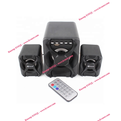 Тонколони Kisonli U-2500BT, Bluetooth, 5W+3W*2, USB
