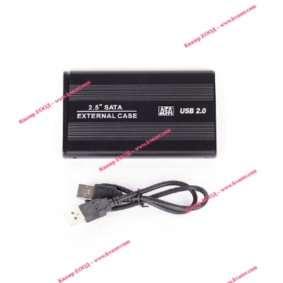 Кутия за външен хард диск SATA 2.5" HDD, USB 2.0